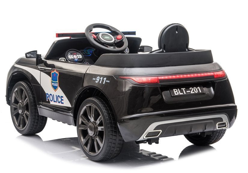 Elektrisches Ride-On Polizei BLT-201 Schwarz