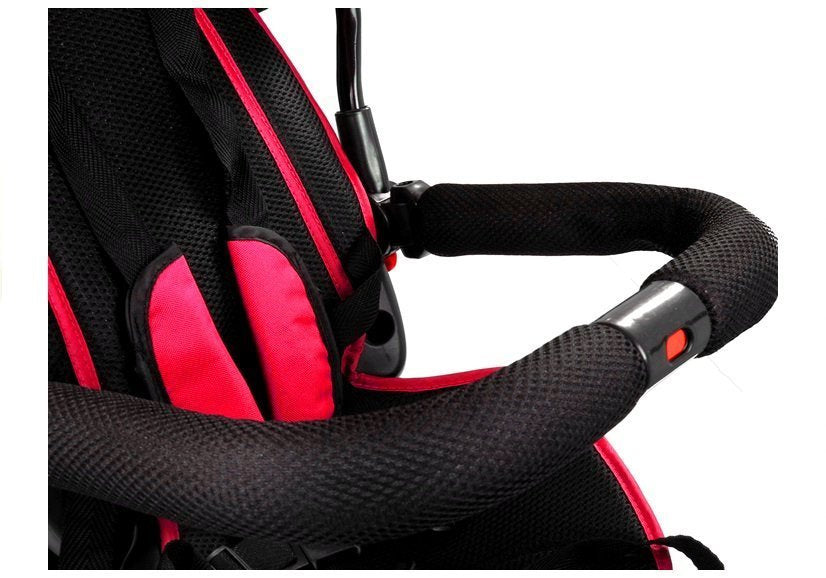 Dreirad PRO500 Rot Mit Gummirädern Und Drehbarem Sitz