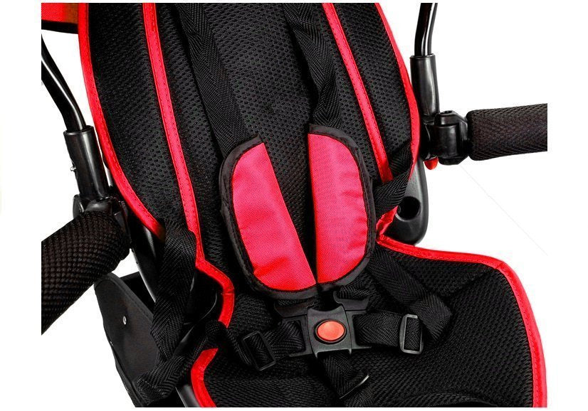 Dreirad PRO500 Rot Mit Gummirädern Und Drehbarem Sitz