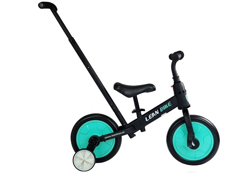 3in1 tricycle black-green