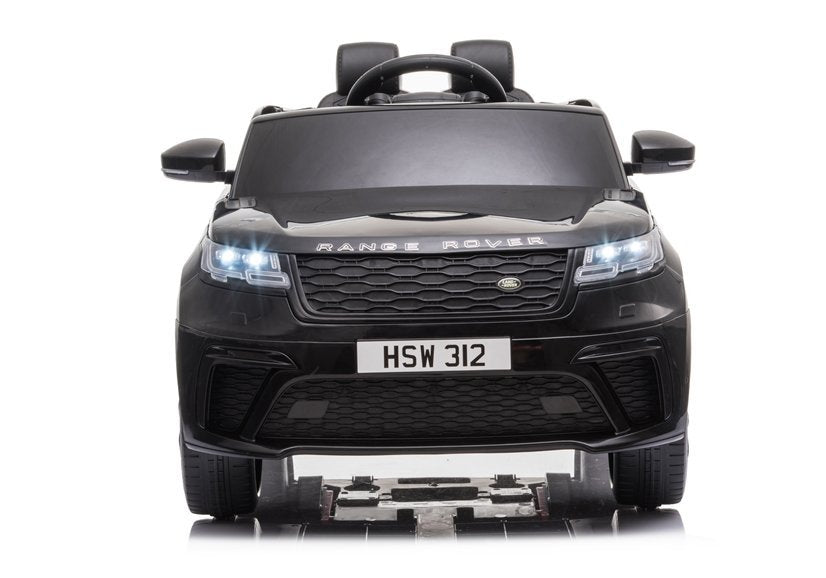 Elektro Kinderauto Range Rover Schwarz Lackiert