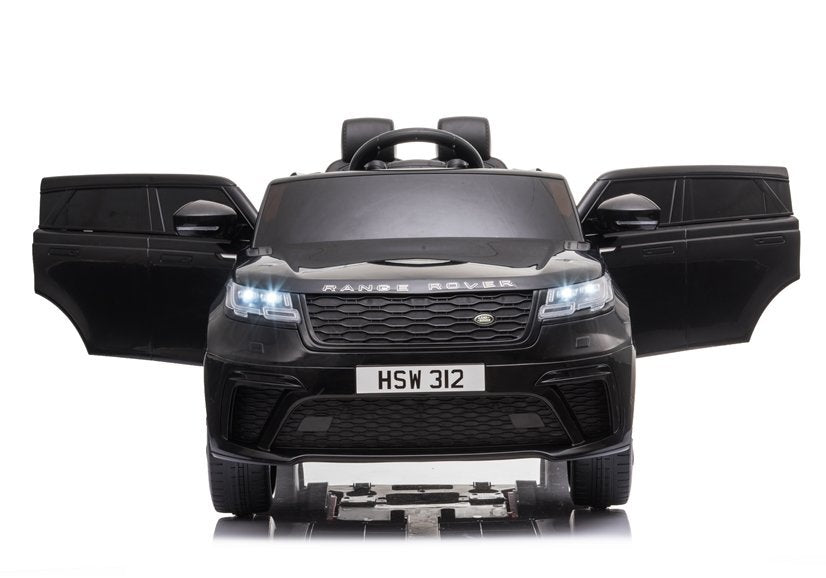 Elektro Kinderauto Range Rover Schwarz Lackiert