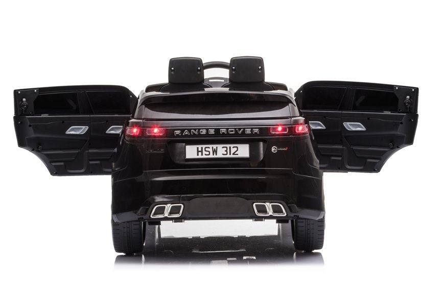 Elektro Kinderauto Range Rover Schwarz Lackiert