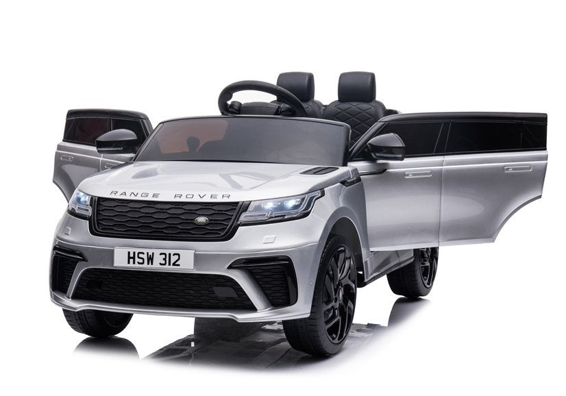 Elektro Kinderauto Range Rover Silber Lackiert