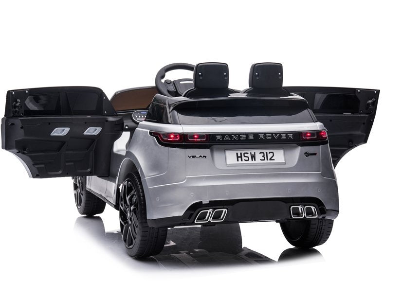 Elektro Kinderauto Range Rover Silber Lackiert