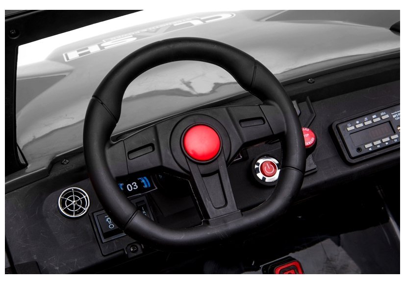 Elektro Kinderauto Buggy SX1928 24V 4x4 Allrad Mit 2 Sitzen EVA Reifen MP3 Und LED