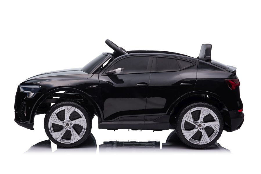 Elektro Kinderauto Audi E-Tron QLS-6688 Schwarz 4x45W Motor