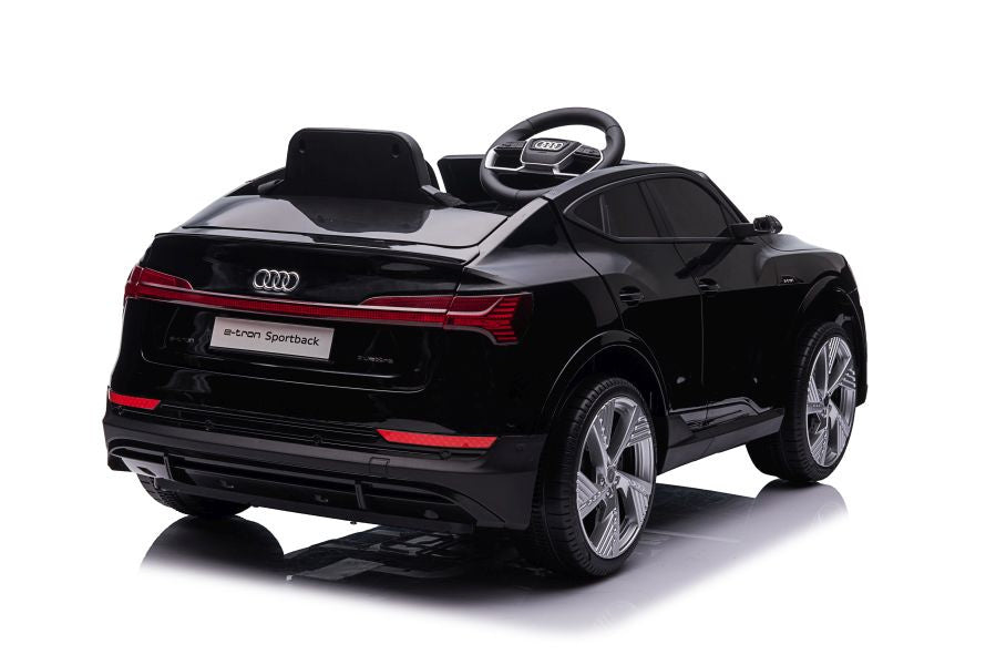 Elektro Kinderauto Audi E-Tron QLS-6688 Schwarz 4x45W Motor