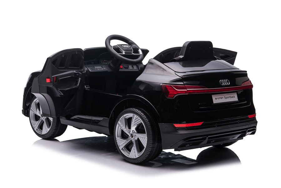 Elektro Kinderauto Audi E-Tron QLS-6688 Schwarz 4x45W Motor