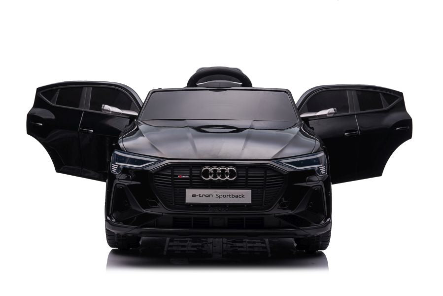 Elektro Kinderauto Audi E-Tron QLS-6688 Schwarz 4x45W Motor