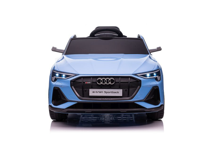 Elektro Kinderauto Audi E-Tron QLS-6688 Blau 4x45W mit LED-Scheinwerfern