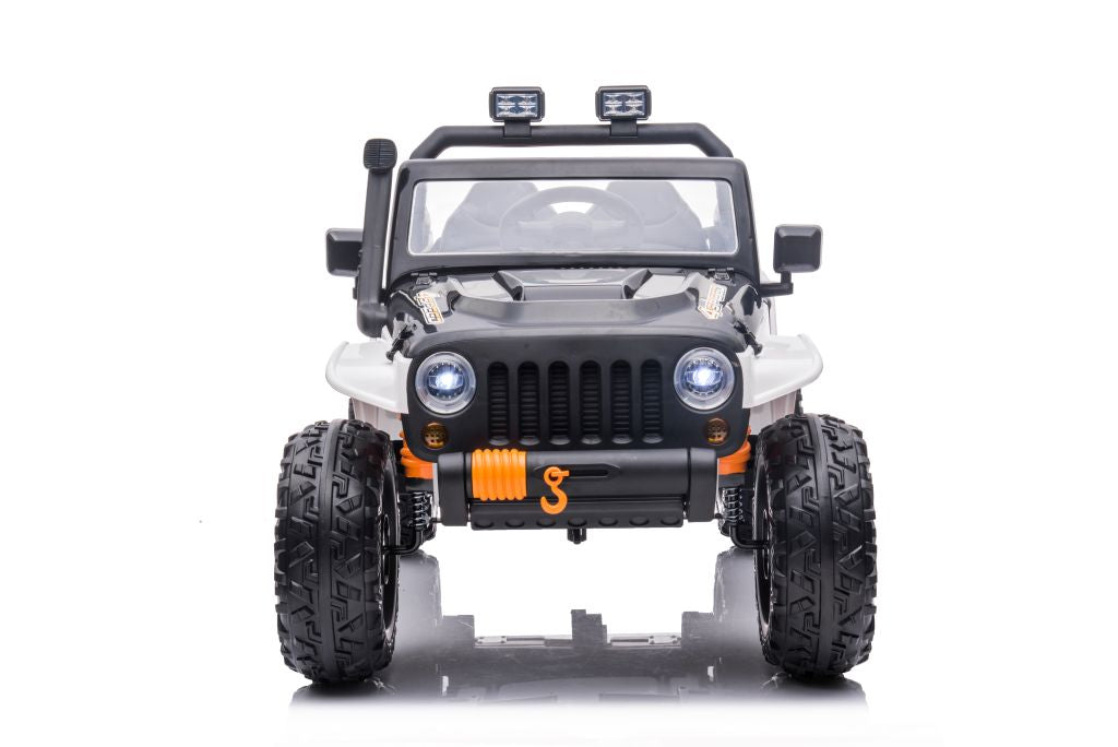 Elektro Kinderauto Jeep XB-1118 Weiß 12V für Kinder ab 3 Jahren