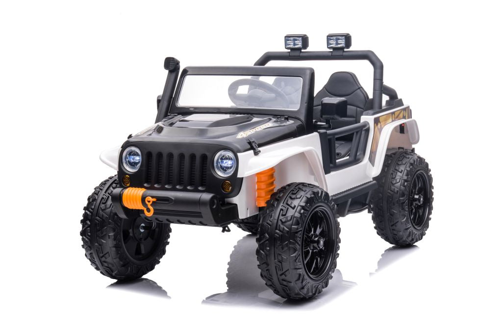 Elektro Kinderauto Jeep XB-1118 Weiß 12V für Kinder ab 3 Jahren