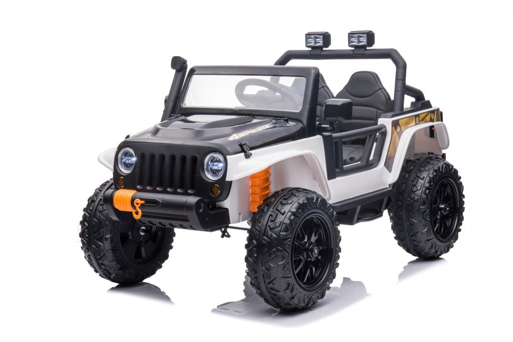 Elektro Kinderauto Jeep XB-1118 Weiß 12V für Kinder ab 3 Jahren