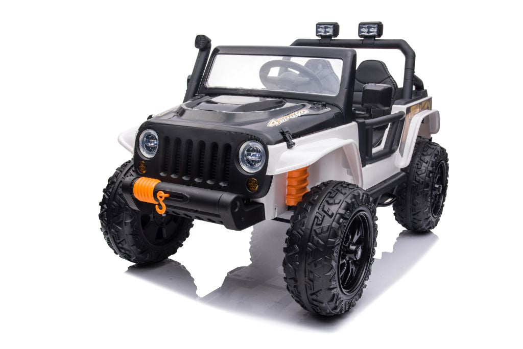 Elektro Kinderauto Jeep XB-1118 Weiß 12V für Kinder ab 3 Jahren