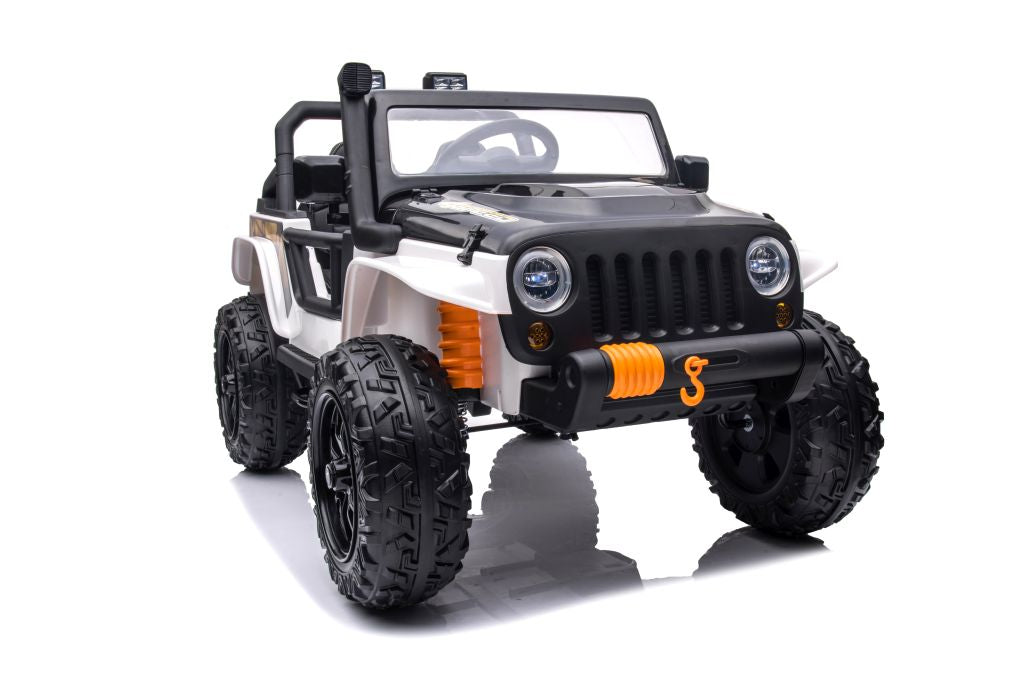 Elektro Kinderauto Jeep XB-1118 Weiß 12V für Kinder ab 3 Jahren
