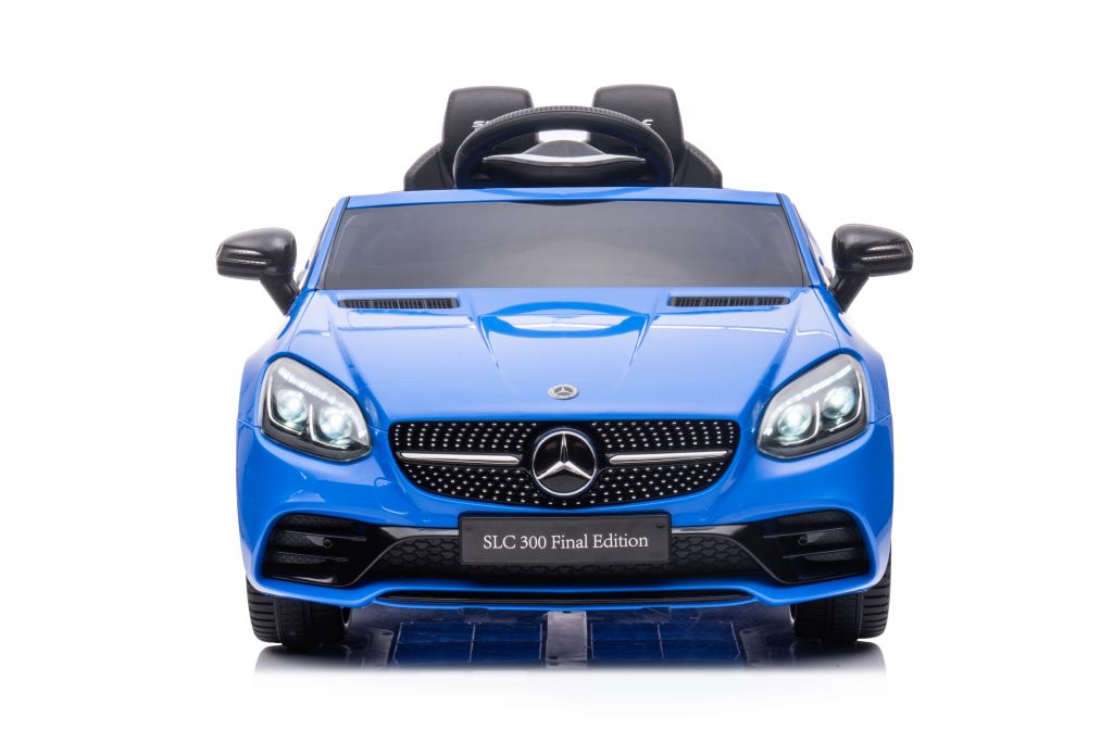 Elektroauto Mercedes SLC 300 Blau Kinderfahrzeug 3 Jahre und älter