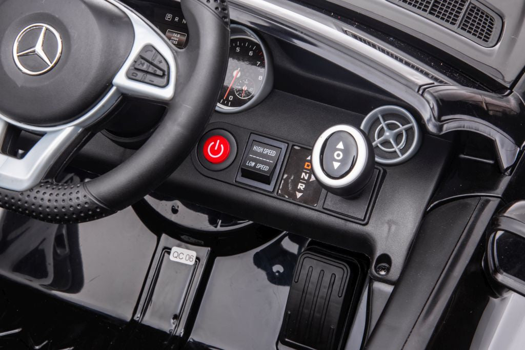 Elektroauto Mercedes SLC 300 Blau Kinderfahrzeug 3 Jahre und älter
