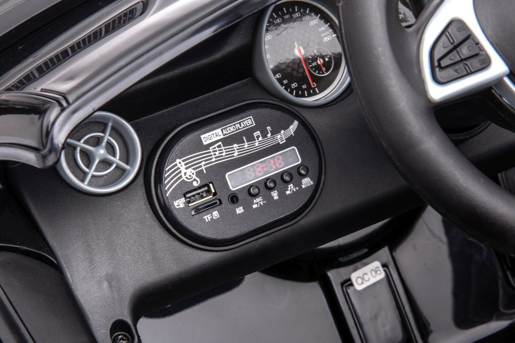 Elektroauto Mercedes SLC 300 Blau Kinderfahrzeug 3 Jahre und älter