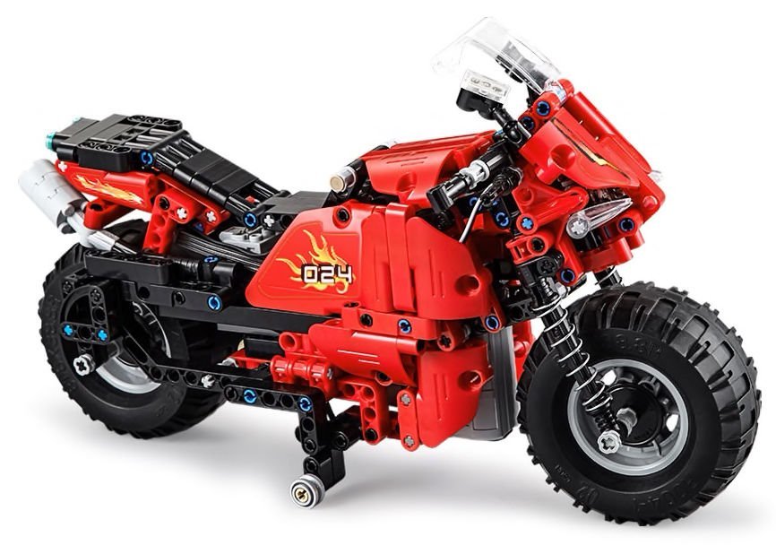 CADA Building Blocks Set Remote Controlled Motorcycle 2.4G 484 Pieces