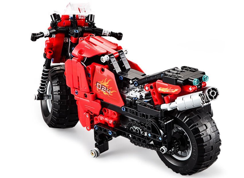 CADA Building Blocks Set Remote Controlled Motorcycle 2.4G 484 Pieces