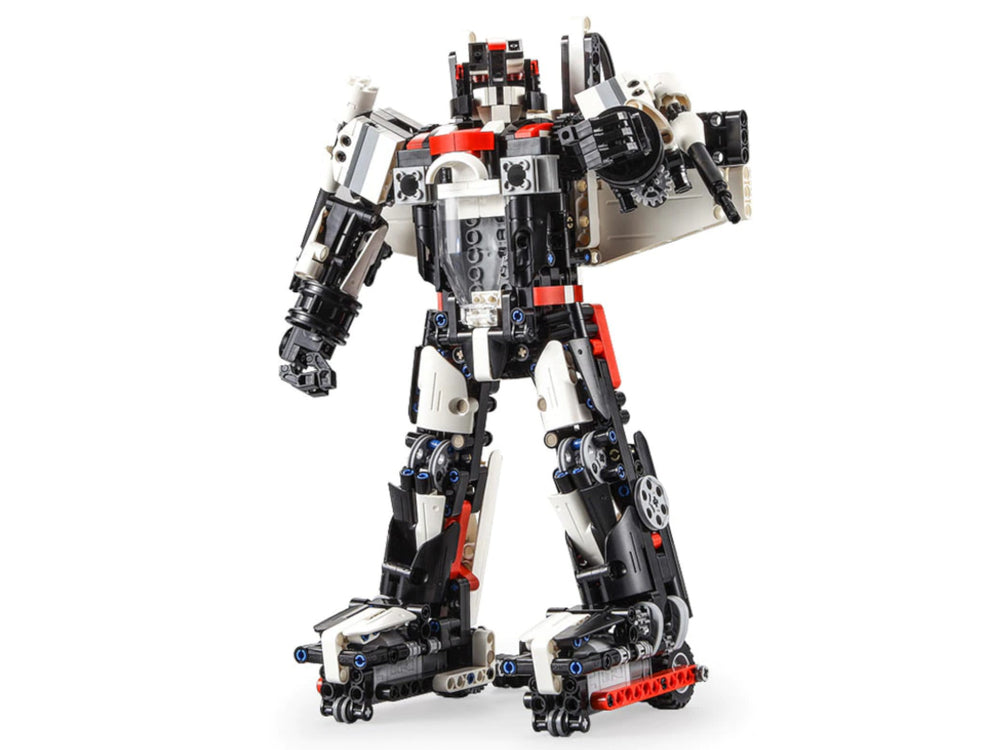 Building blocks Robot airplane made of Cada blocks Remote controlled 917 elements