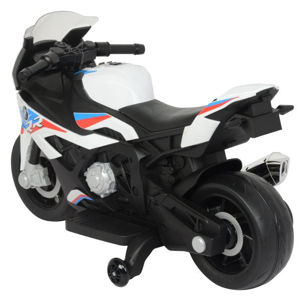 Elektro Kindermotorrad BMW S1000RR Weiß