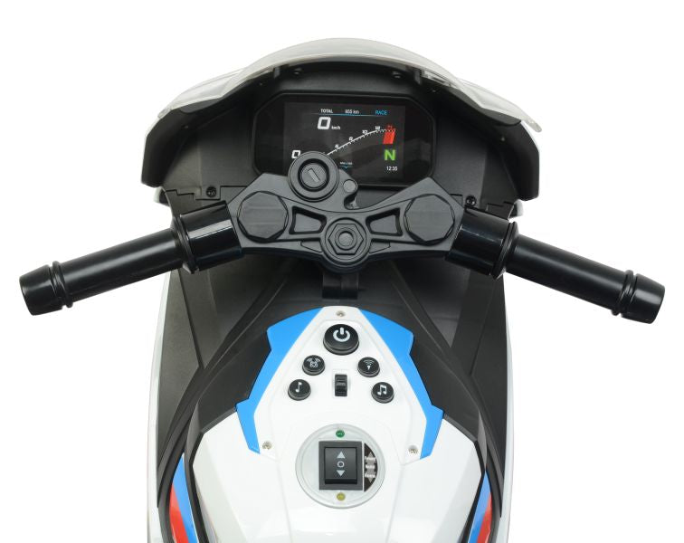 Elektro Kindermotorrad BMW S1000RR Weiß