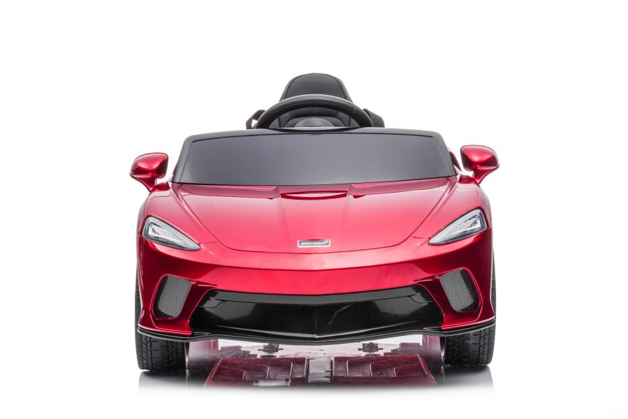 Electric children's car McLaren GT 12V painted red