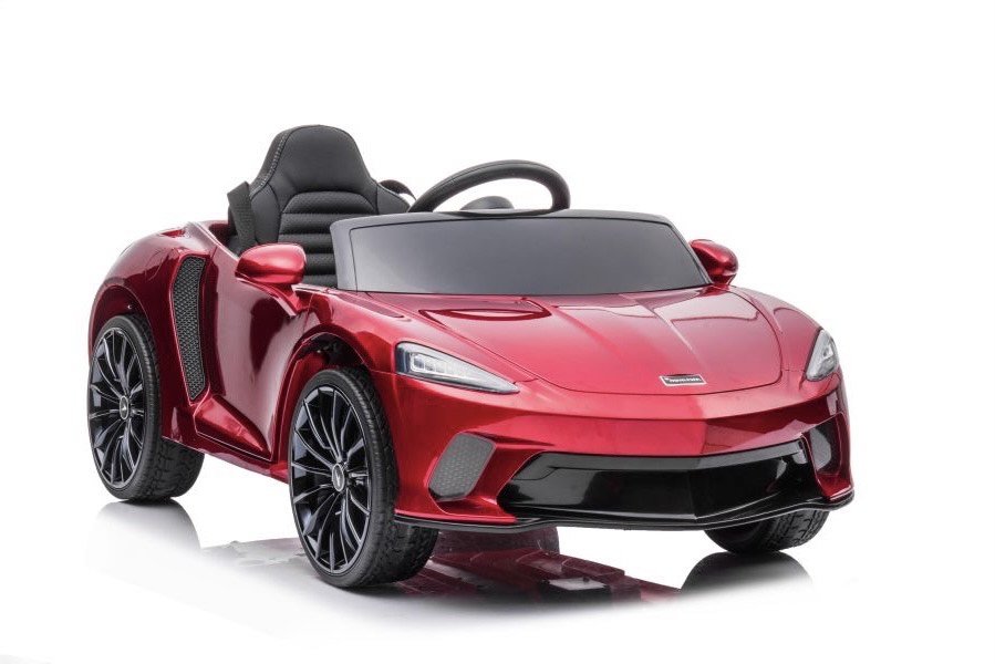 Electric children's car McLaren GT 12V painted red