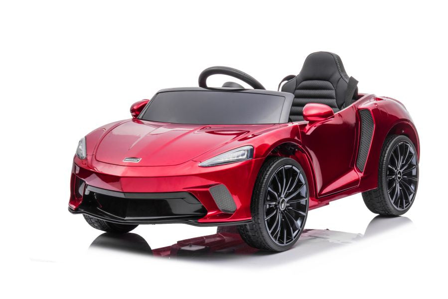 Electric children's car McLaren GT 12V painted red