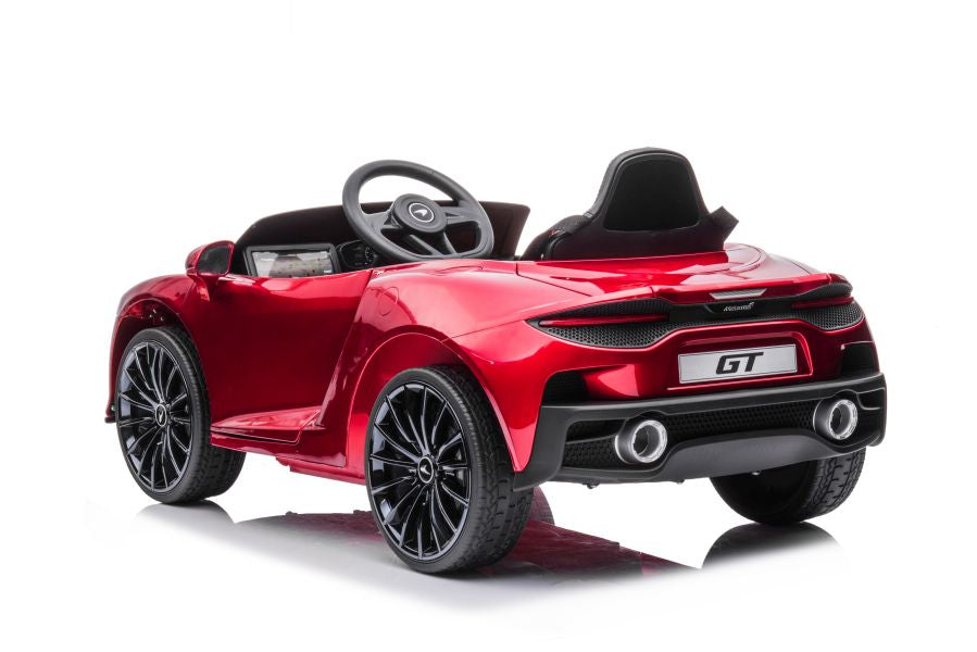 Electric children's car McLaren GT 12V painted red