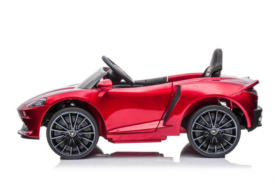 Electric children's car McLaren GT 12V painted red