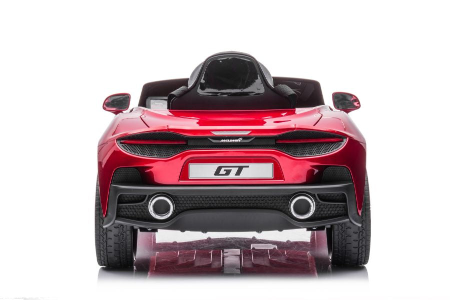 Electric children's car McLaren GT 12V painted red