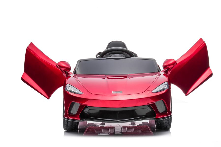 Electric children's car McLaren GT 12V painted red