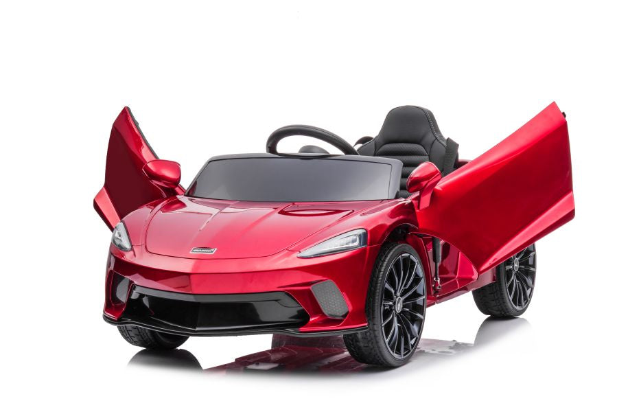 Electric children's car McLaren GT 12V painted red