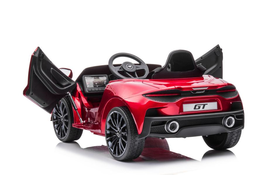 Electric children's car McLaren GT 12V painted red