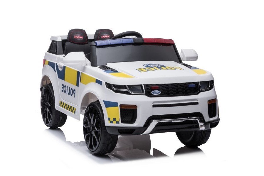Elektro Kinderauto Jeep BBH-021 Polizei Weiß 12V