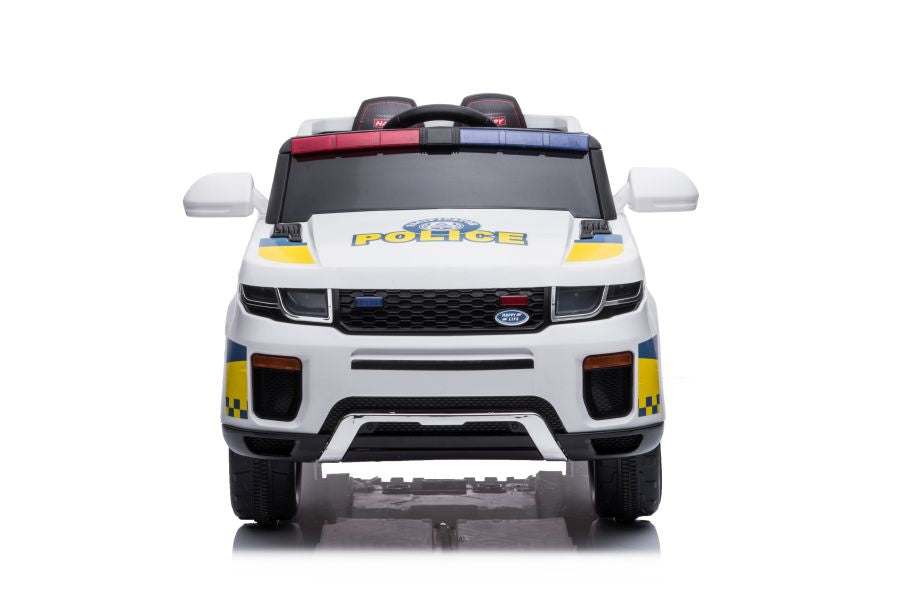 Elektro Kinderauto Jeep BBH-021 Polizei Weiß 12V