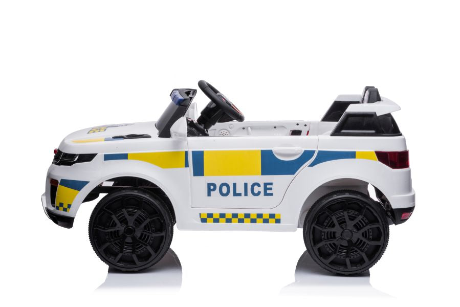 Elektro Kinderauto Jeep BBH-021 Polizei Weiß 12V