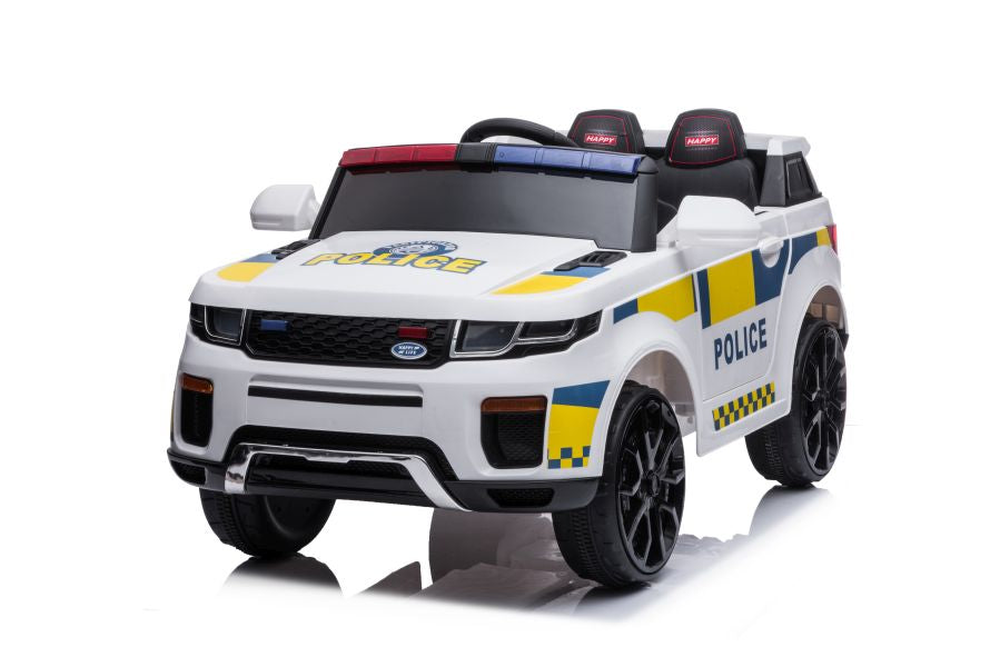 Elektro Kinderauto Jeep BBH-021 Polizei Weiß 12V
