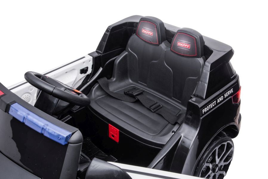 Elektro Kinderauto Jeep BBH-021 Polizei Weiß 12V
