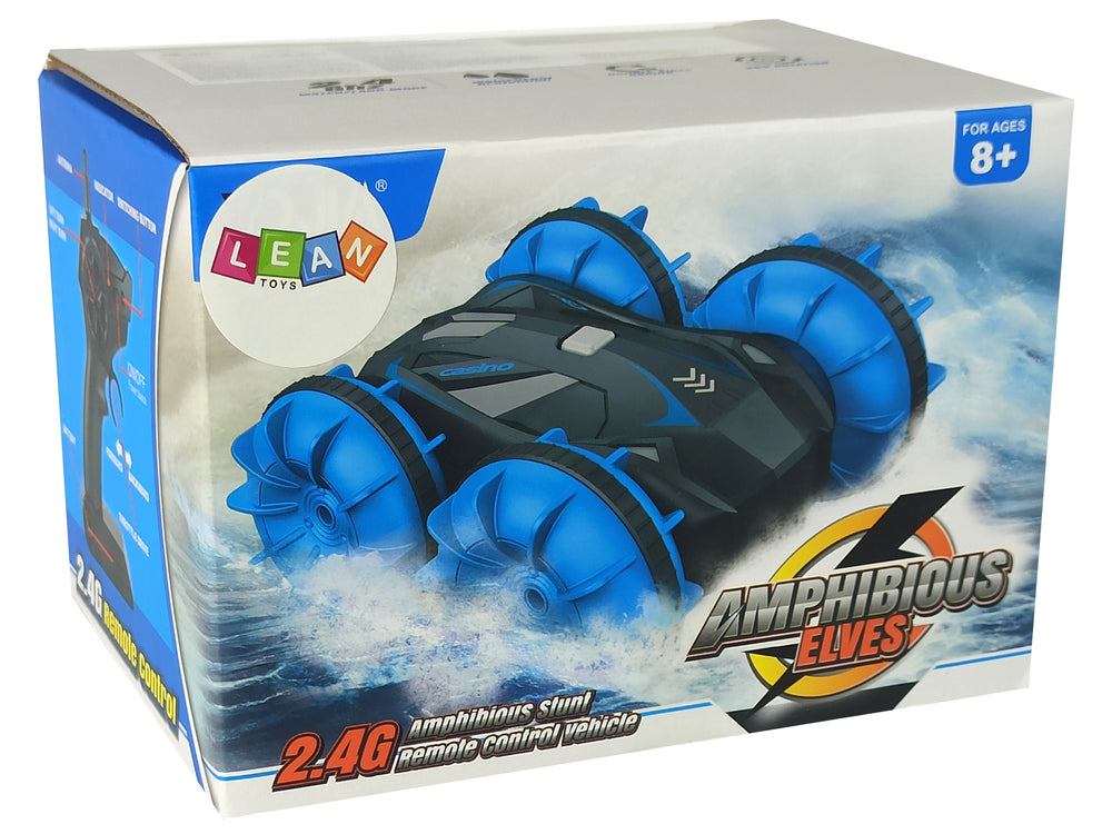 Two-Sided Remote Control Amphibious Vehicle Blue 2.4G