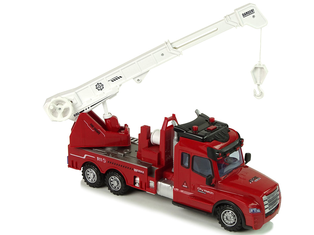 Ferngesteuertes Feuerwehrauto Mit Lichtern Und Tönen 2.4G Rot