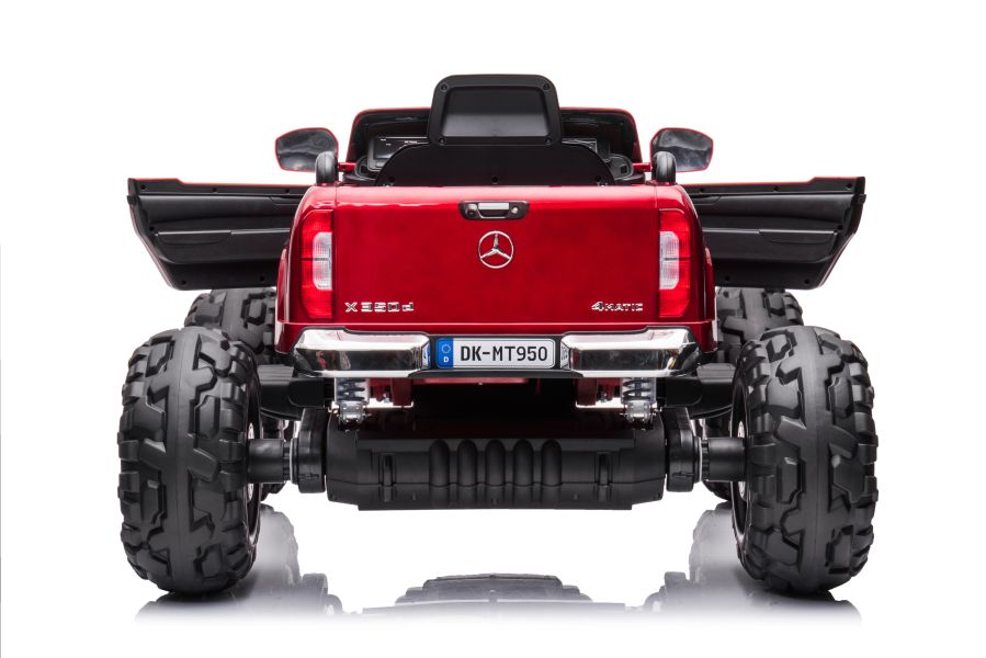 Elektro Kinderauto Mercedes DK-MT950 4x4 Rot Lackiert 8 km/h