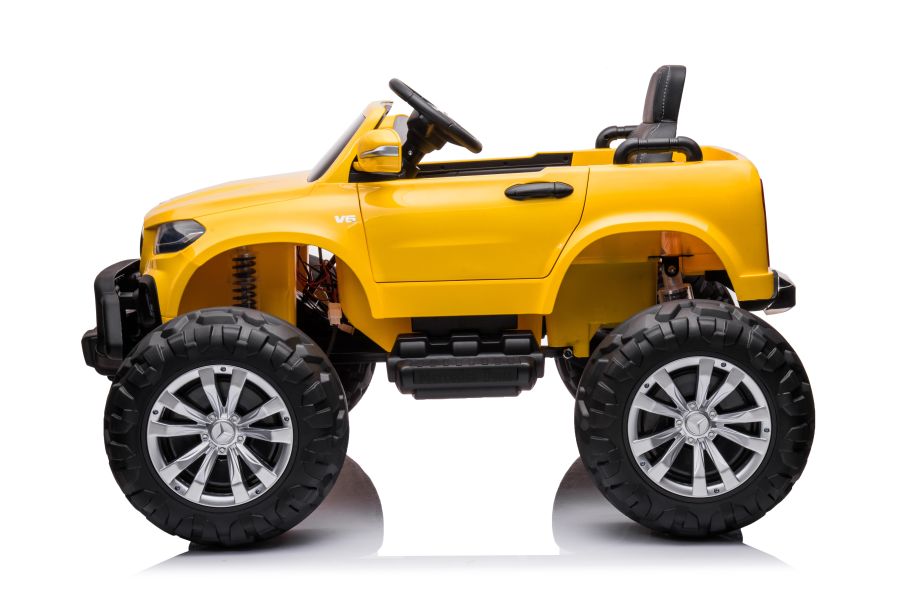 Elektro Kinderauto Mercedes DK-MT950 4x4 Gold-Gelb