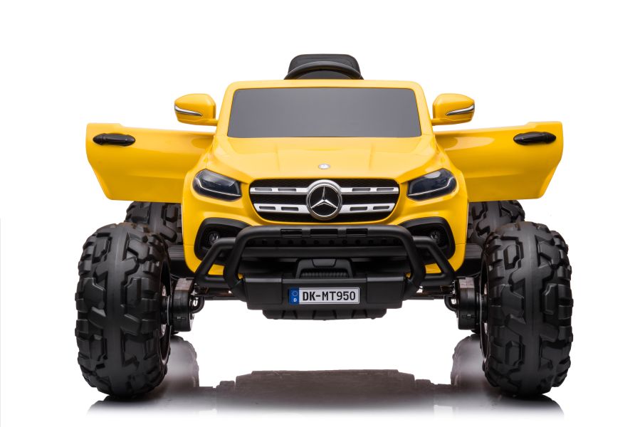 Elektro Kinderauto Mercedes DK-MT950 4x4 Gold-Gelb