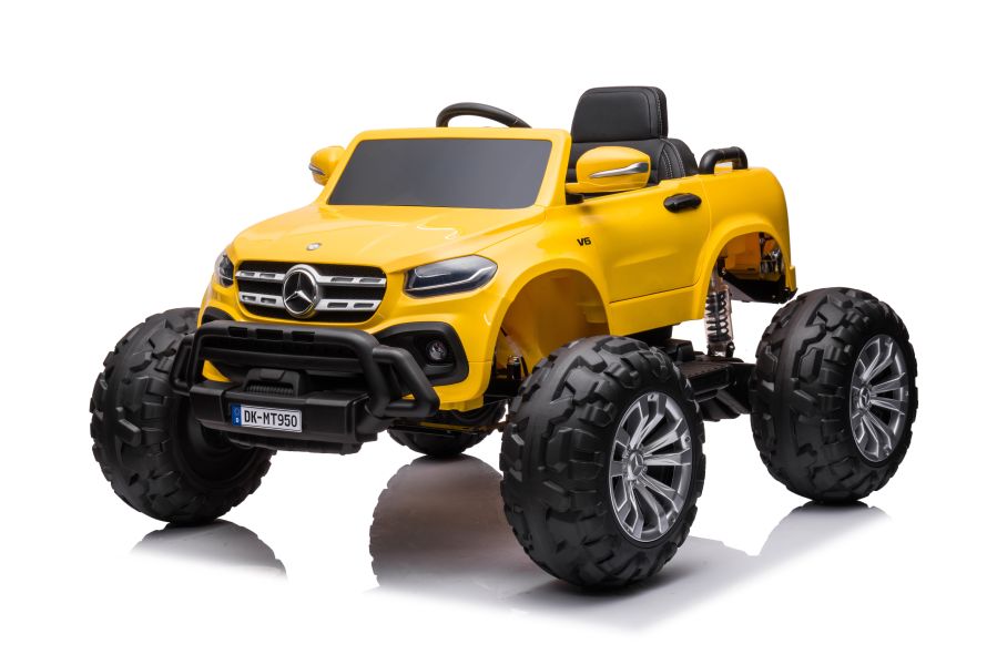 Elektro Kinderauto Mercedes DK-MT950 4x4 Gold-Gelb