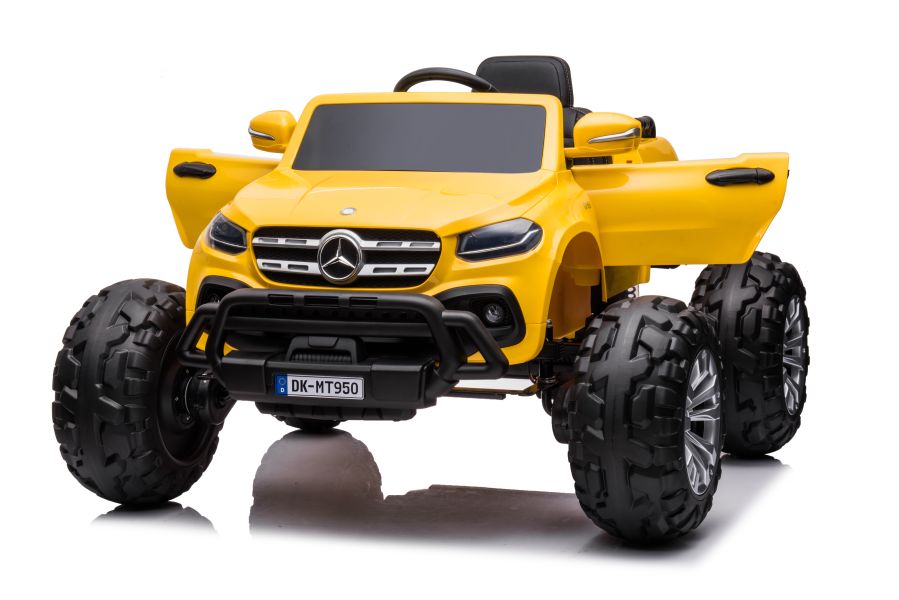 Elektro Kinderauto Mercedes DK-MT950 4x4 Gold-Gelb