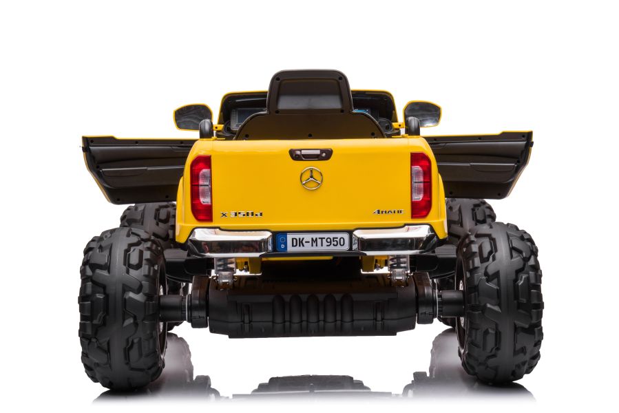 Elektro Kinderauto Mercedes DK-MT950 4x4 Gold-Gelb